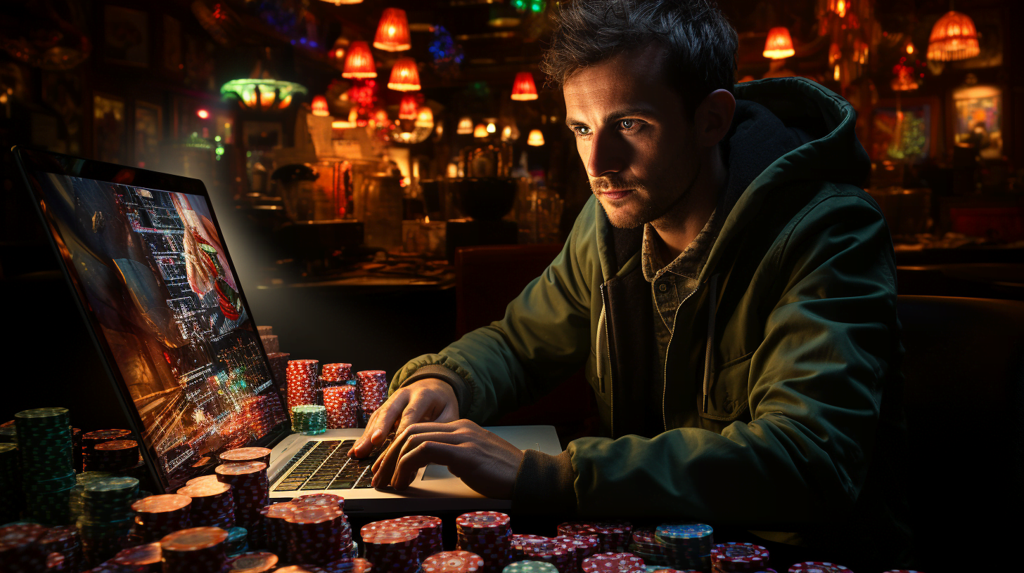 Online casino player